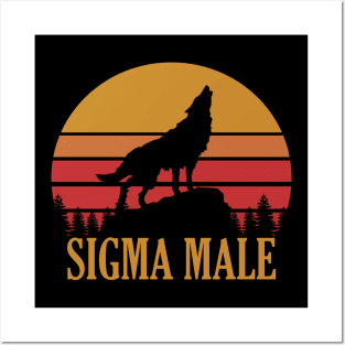 Sigma Male Vintage Posters and Art